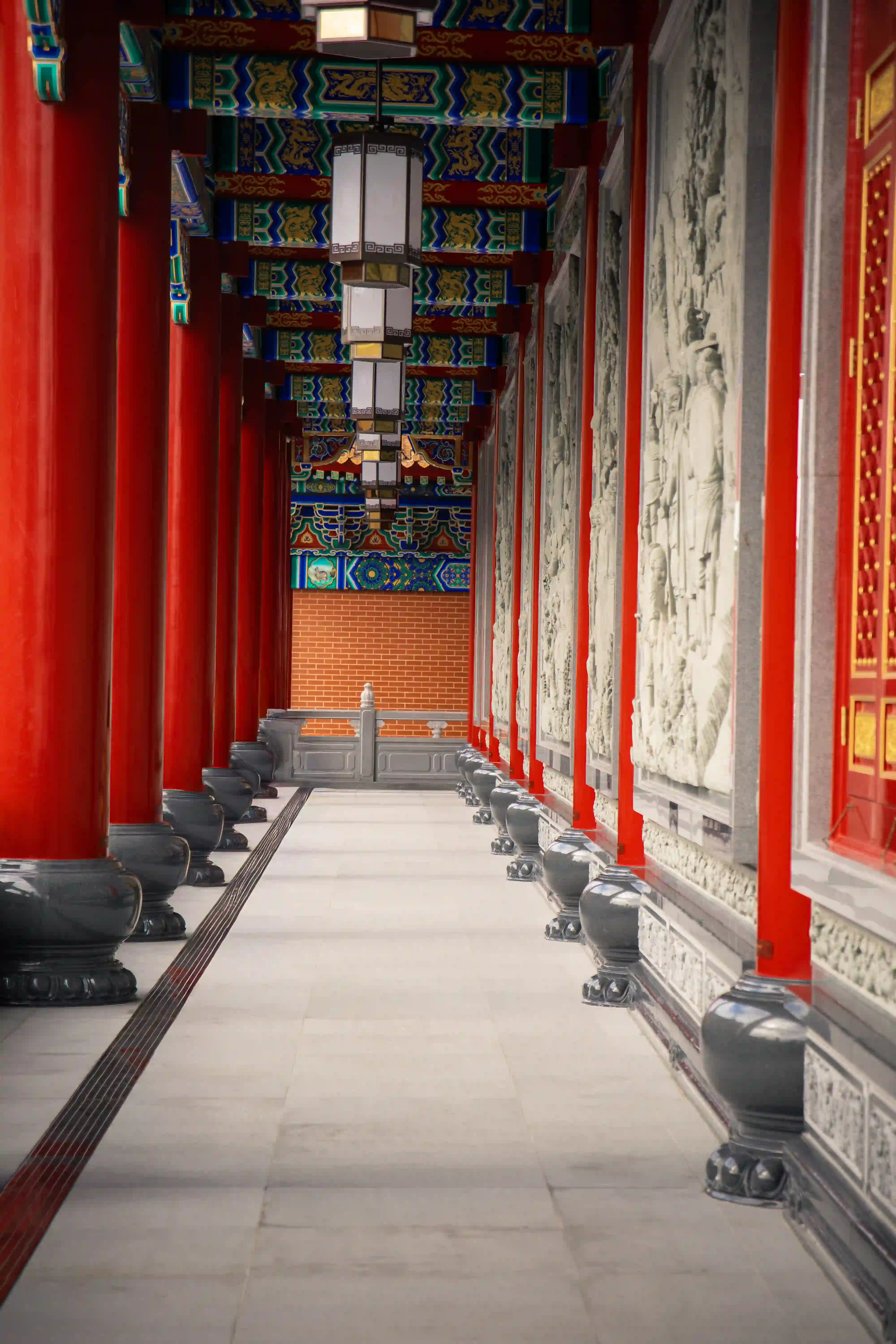 Corridor — the covered walkway through the shrine
